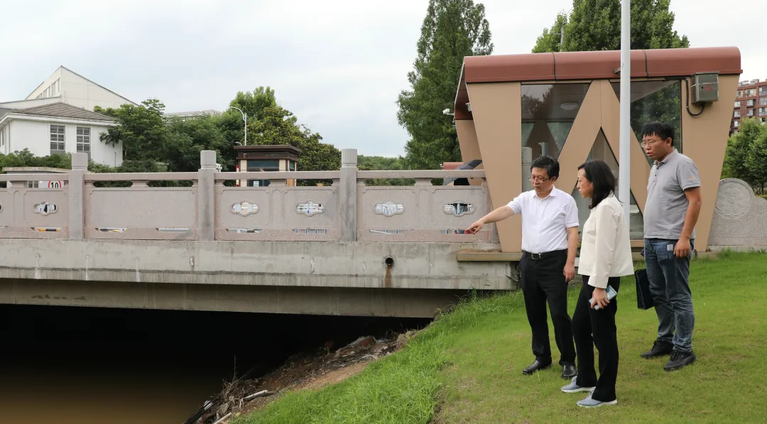 省生態環境廳“四不兩直”調研汛期水質保障工作