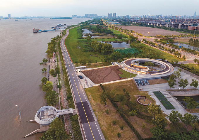 記者實地探訪省級試點建鄴江心洲“生態島”試驗區 叫島不是島，野生動植物添“新家”